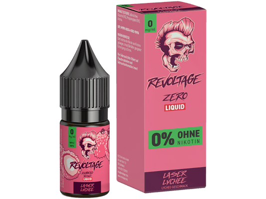 Revoltage - Laser Lychee - 10ml Fertigliquid (Nikotinfrei) - Laser Lychee 1er Packung 0 mg/ml - Vapes4you