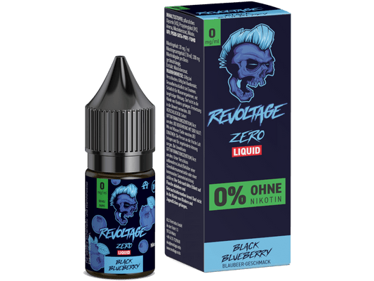 Revoltage - Tobacco Gold - Black Blueberry - 10ml Fertigliquid (Nikotinfrei) - Black Blueberry 1er Packung 0 mg/ml - Vapes4you