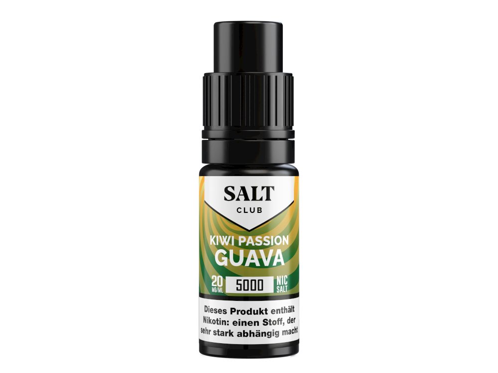 Salt Club - 5000 - Kiwi Passion Guava - 10ml Fertigliquid (Nikotinsalz) - Kiwi Passion Guava 1er Packung 20 mg/ml - Vapes4you