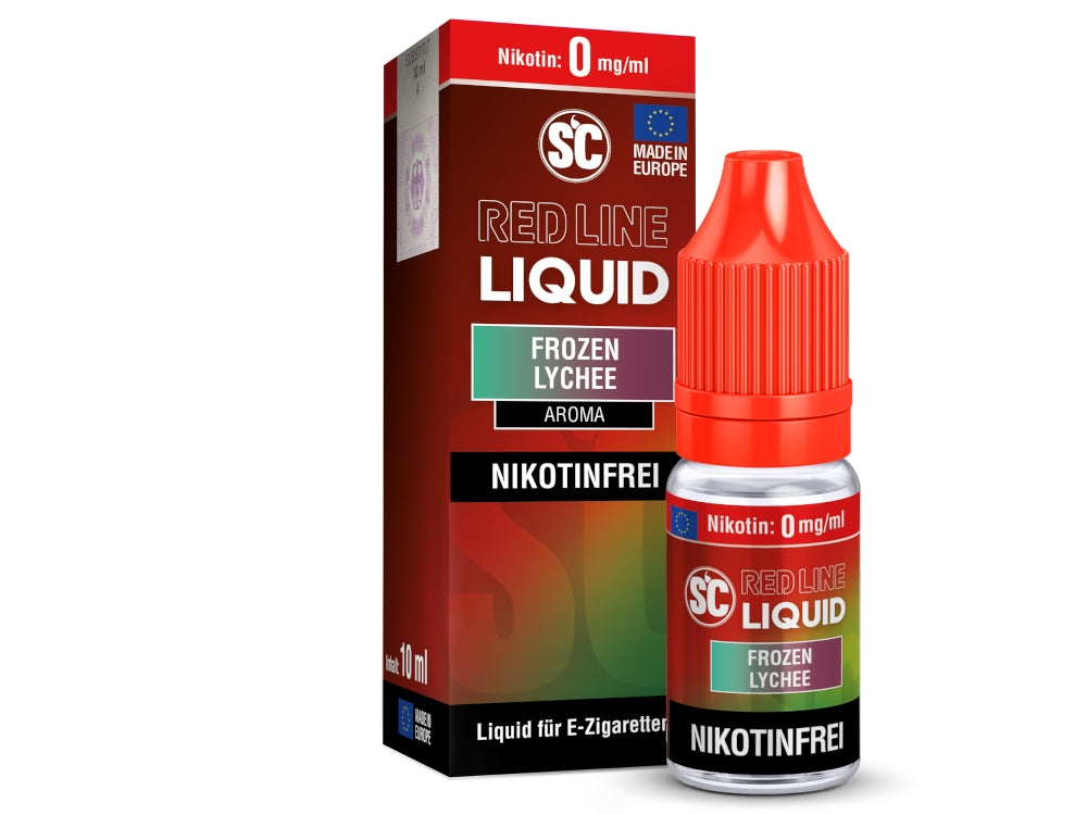 SC - Red Line - Frozen Lychee - 10ml Fertigliquid (Nikotinfrei/Nikotinsalz)