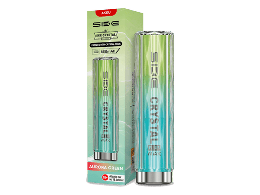 SKE - Crystal Plus MAX - 850mAh Akku (Für Prefilled Pods) - aurora - grün 1er Packung - Vapes4you
