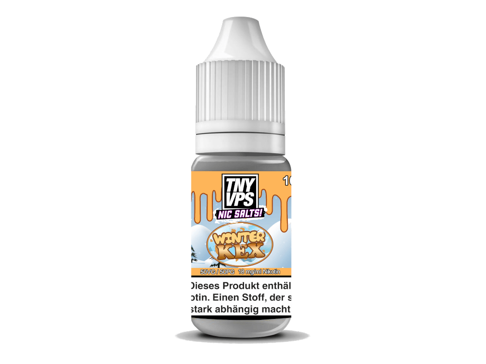 TNYVPS - Winter Kex - 10ml Fertigliquid (Nikotinsalz) - Winter Kex 1er Packung 18 mg/ml - Vapes4you