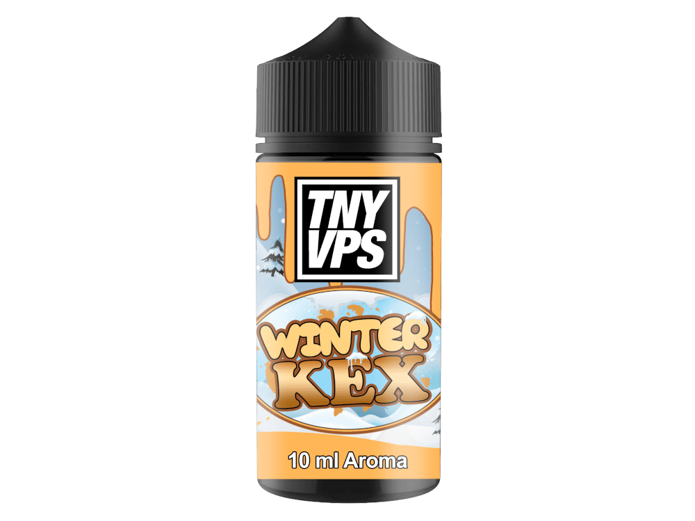TNYVPS - Winter Kex - Longfill Aroma 10ml (100ml Flasche) - Winter Kex 1er Packung - Vapes4you