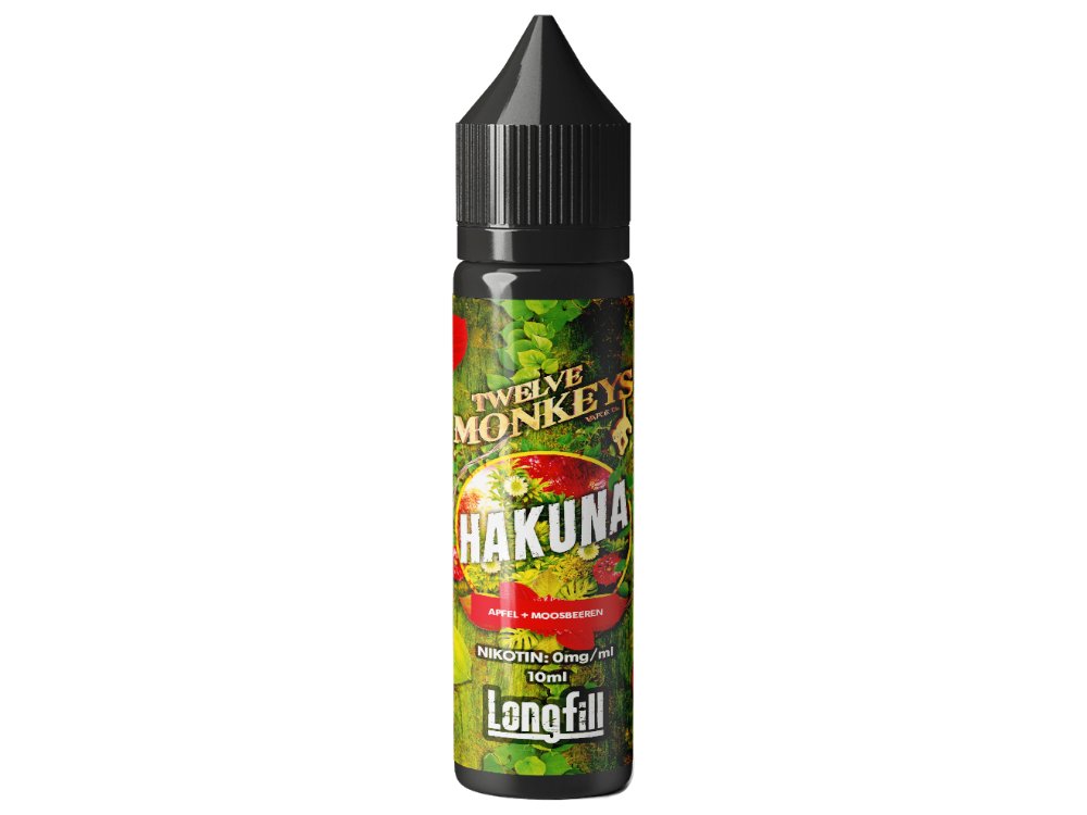 Twelve Monkeys - Hakuna - Longfill Aroma 10ml (60ml Flasche) - Hakuna 1er Packung - Vapes4you
