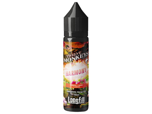 Twelve Monkeys - Harmony - Longfill Aroma 10ml (60ml Flasche) - Harmony 1er Packung - Vapes4you