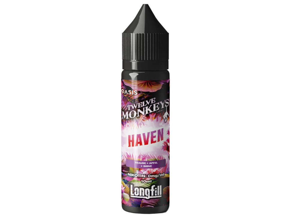 Twelve Monkeys - Haven - Longfill Aroma 10ml (60ml Flasche) - Haven 1er Packung - Vapes4you