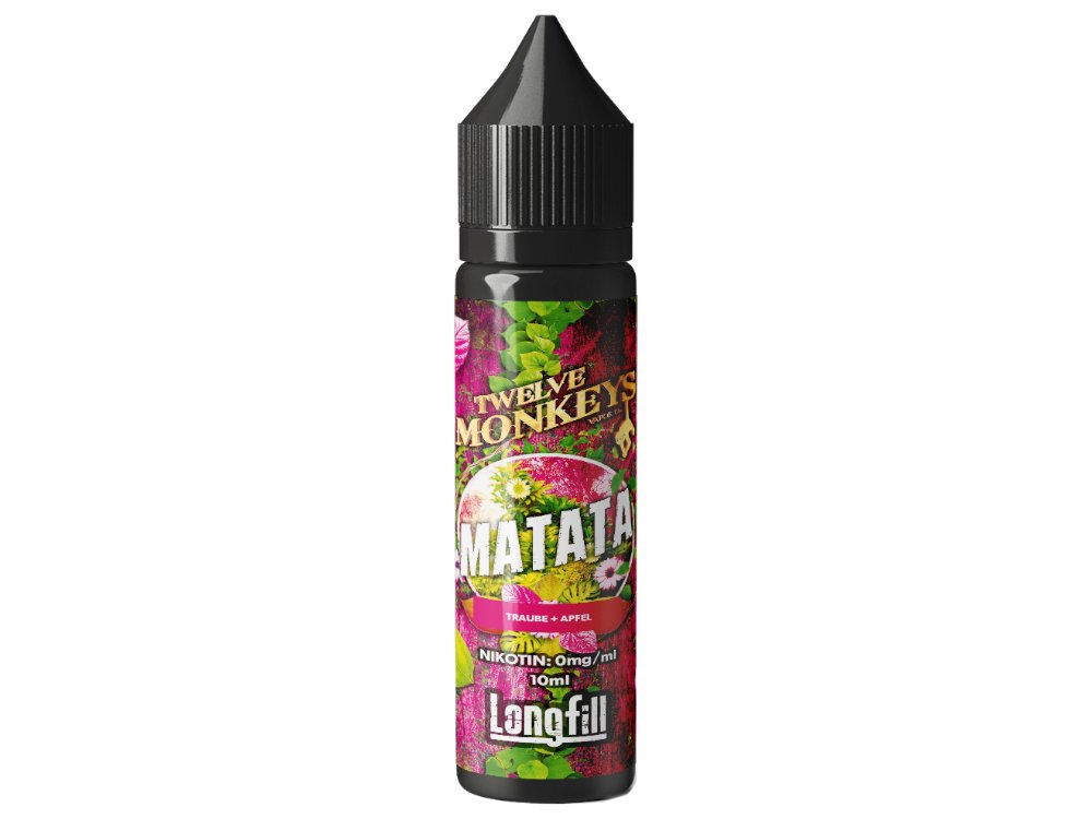 Twelve Monkeys - Matata - Longfill Aroma 10ml (60ml Flasche) - Matata 1er Packung - Vapes4you