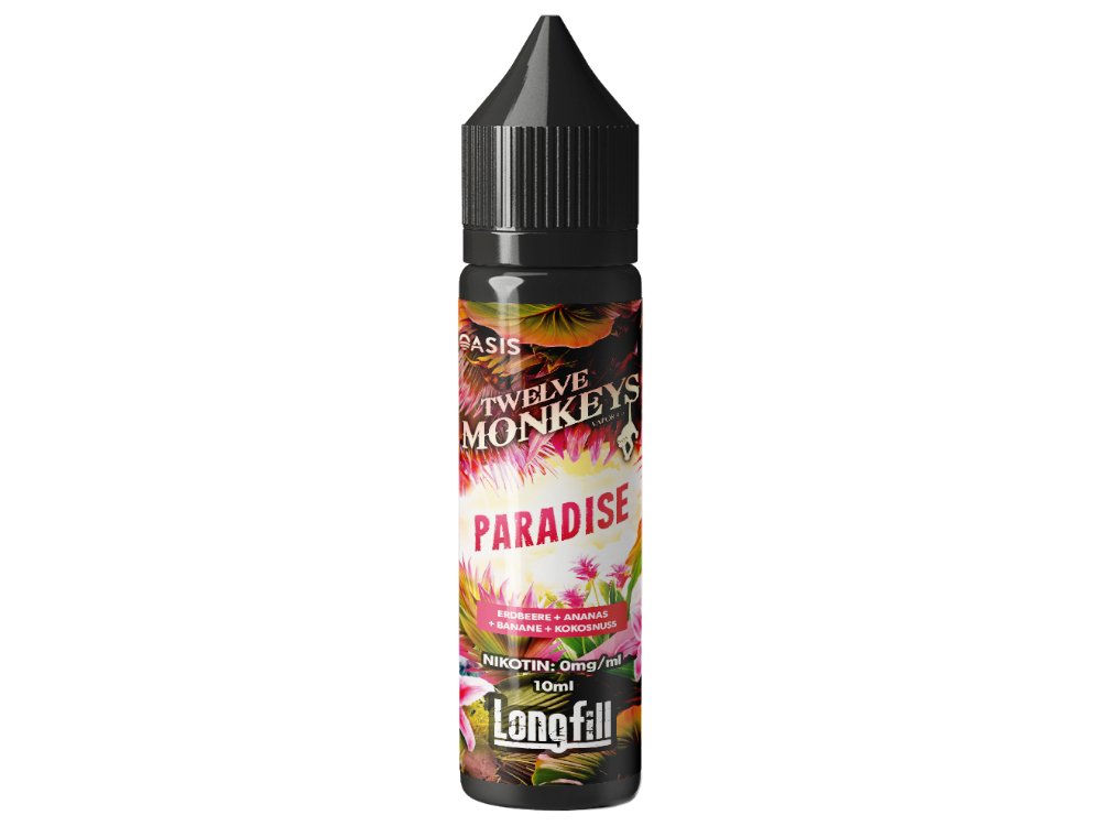 Twelve Monkeys - Paradise - Longfill Aroma 10ml (60ml Flasche) - Paradise 1er Packung - Vapes4you