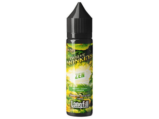 Twelve Monkeys - Zen - Longfill Aroma 10ml (60ml Flasche) - Zen 1er Packung - Vapes4you