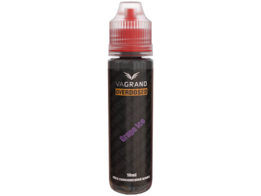Vagrand - Overdosed - Grape Ice - Longfill Aroma 10ml (60ml Flasche) - Grape Ice 1er Packung - Vapes4you