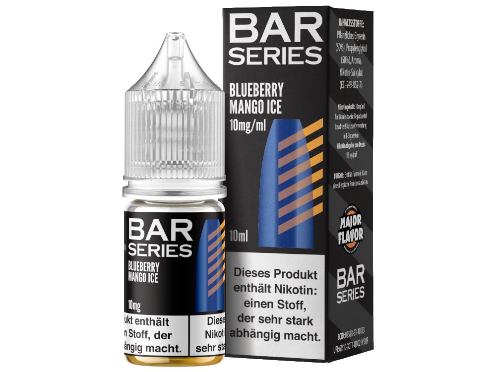 Vampire Vape - Bar Series - Blueberry Mango Ice - 10ml Fertigliquid (Nikotinsalz) - Blueberry Mango Ice 1er Packung 10 mg/ml - Vapes4you