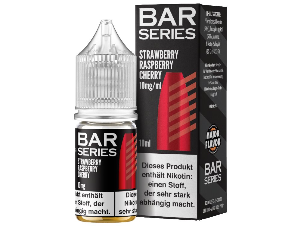 Vampire Vape - Bar Series - Strawberry Raspberry Cherry - 10ml Fertigliquid (Nikotinsalz) - Strawberry Raspberry Cherry 1er Packung 10 mg/ml - Vapes4you