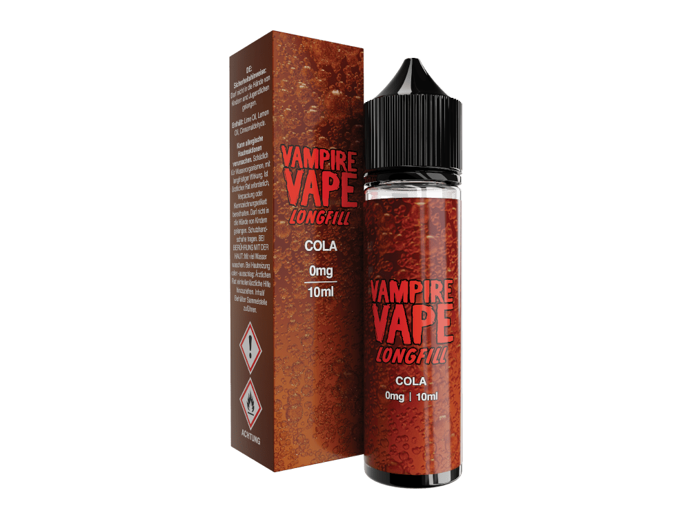Vampire Vape - Cola - Longfill Aroma 10ml (60ml Flasche) - Cola 1er Packung - Vapes4you