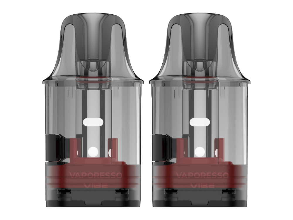 Vaporesso - Vibe - 4,5ml Dual Mesh Pods mit Head (2 Stück pro Packung) - 1er Packung 0,6/0,8 Ohm - Vapes4you