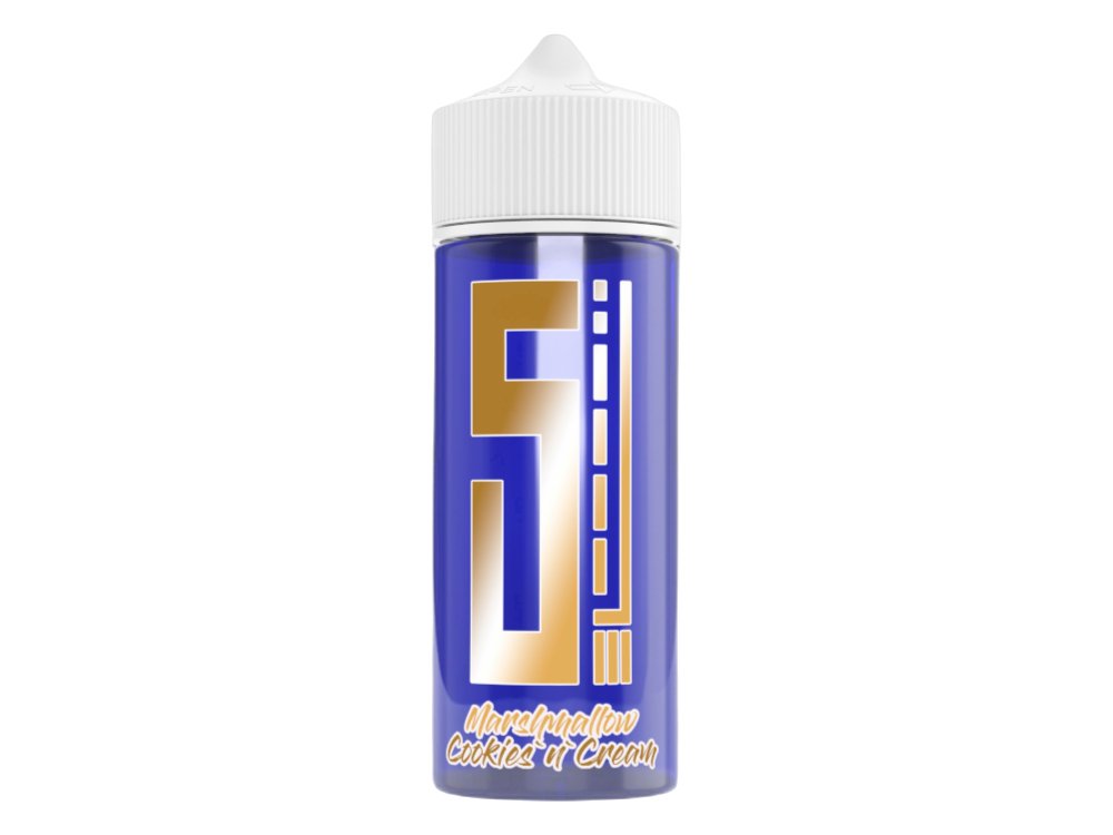 5EL - Blue Overdosed Marshmallow Cookies'n'Cream - Longfill Aroma 10ml (120ml Flasche) - Marshmallow Cookies'n'Cream