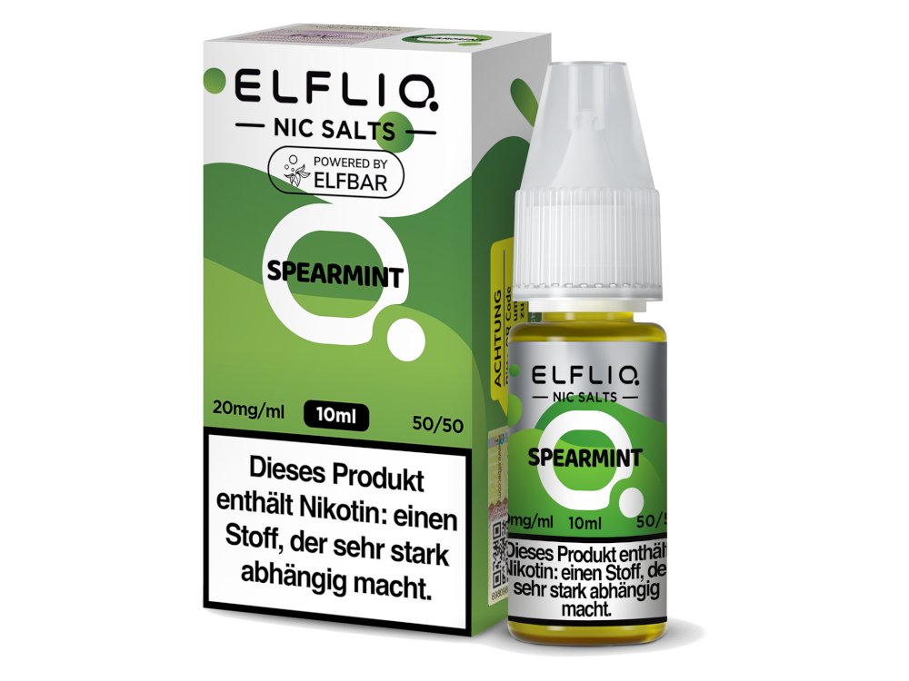 ELFLIQ - Spearmint - 10ml Fertigliquid (Nikotinsalz) - 1er Packung 10 mg/ml - Vapes4you
