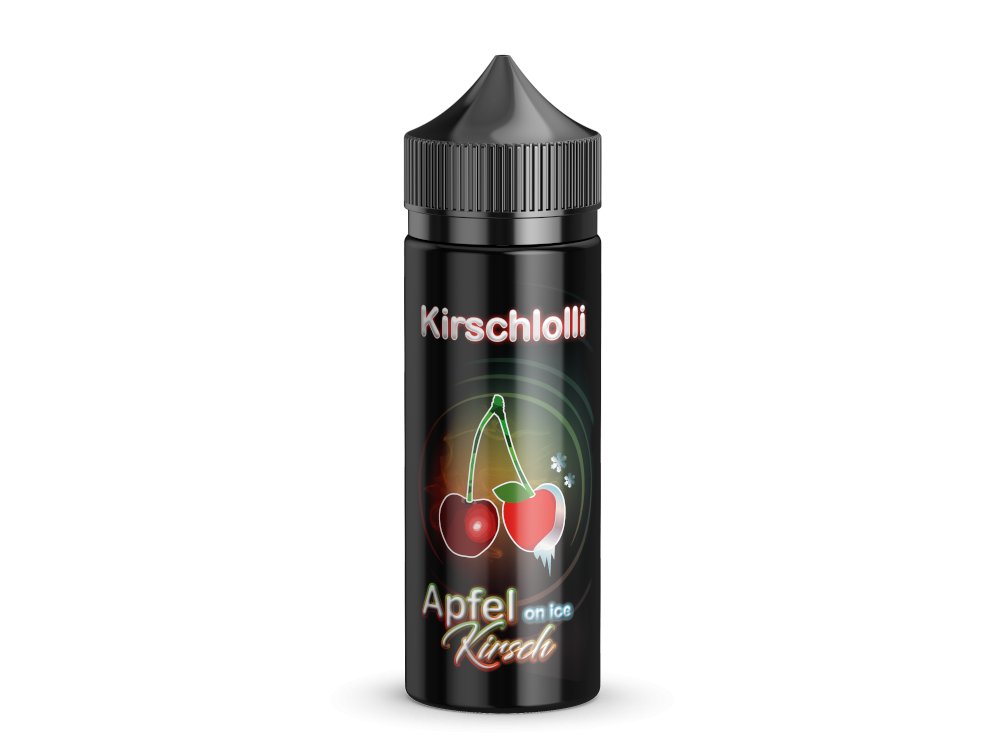 Kirschlolli - Apfel Kirsch on Ice - Longfill Aroma 10ml (120ml Flasche) - 1er Packung - Vapes4you