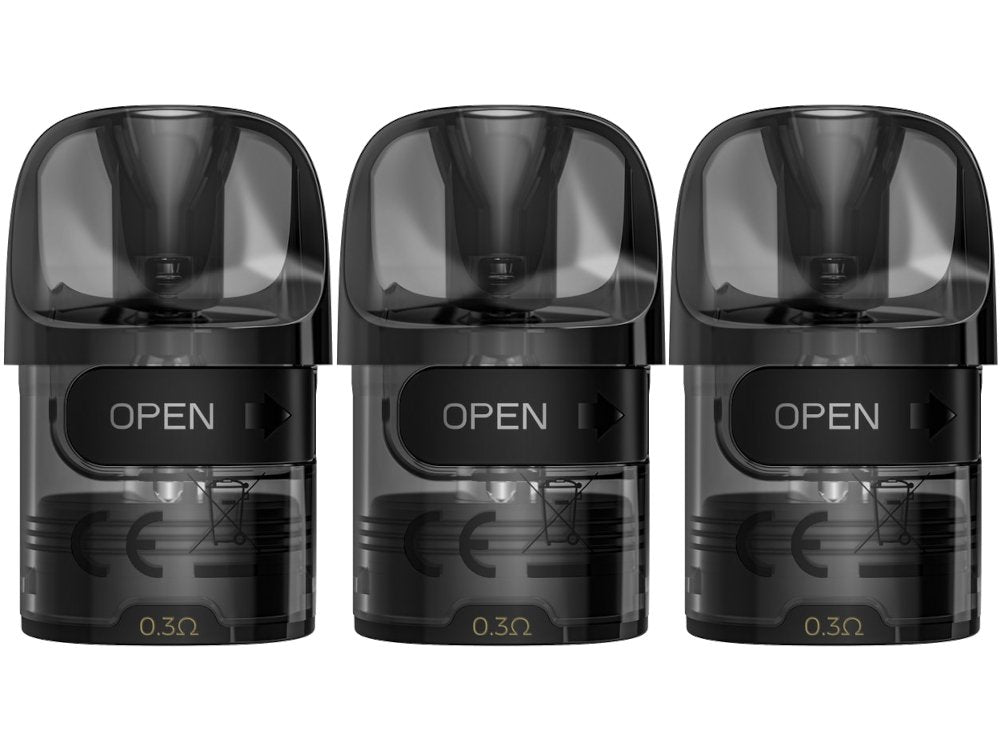 Lost Vape - E Plus - Pods mit Head 0,3 Ohm / 0,6 Ohm (3 Stück pro Packung) - 1er Packung 0,3 Ohm - Vapes4you