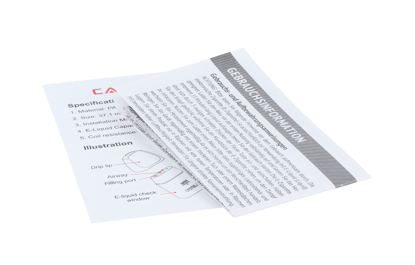 Uwell - Caliburn A2 - 2ml Pods mit Head 0,9 Ohm (4 Stück pro Packung) - 1er Packung - Vapes4you