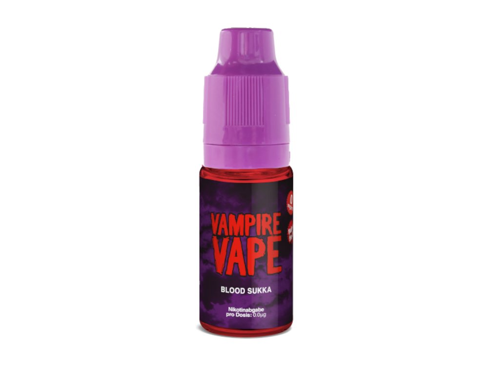 Vampire Vape - Blood Sukka - 10ml Fertigliquid (Nikotinfrei/Nikotin) - 1er Packung 0 mg/ml - Vapes4you