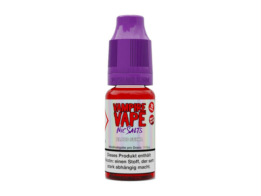Vampire Vape - Blood Sukka - 10ml Fertigliquid (Nikotinsalz) - 1er Packung 20 mg/ml - Vapes4you