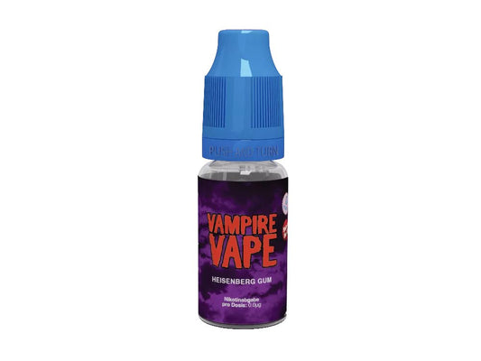 Vampire Vape - Heisenberg Gum - 10ml Fertigliquid (Nikotinfrei/Nikotin) - 1er Packung 6 mg/ml - Vapes4you