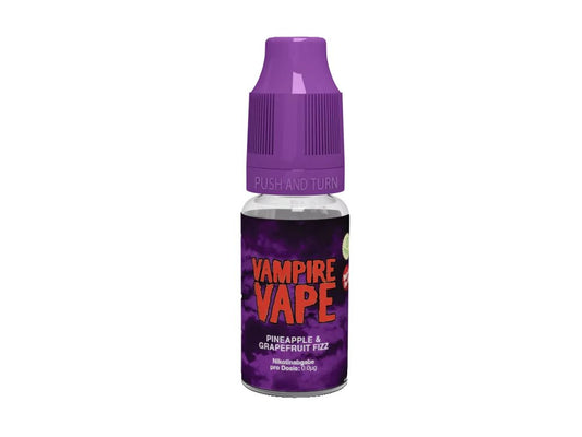 Vampire Vape - Pineapple & Grapefruit Fizz - 10ml Fertigliquid (Nikotinfrei/Nikotin) - 1er Packung 6 mg/ml - Vapes4you