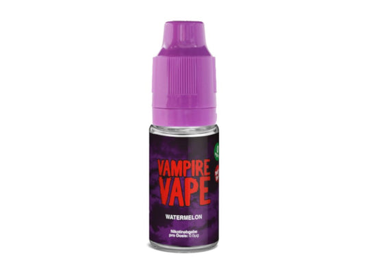 Vampire Vape - Watermelon - 10ml Fertigliquid (Nikotinfrei/Nikotin) - 1er Packung 6 mg/ml - Vapes4you