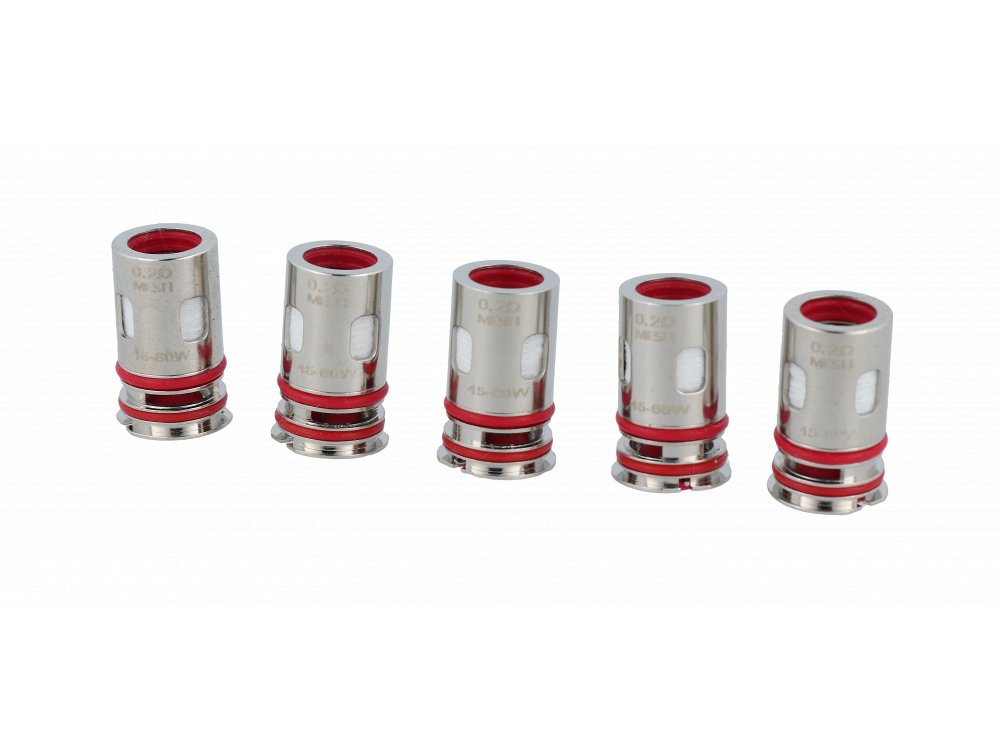 Vaporesso - GTX - Mesh Heads 0,8 Ohm / 0,6 Ohm / 0,3 Ohm / 0,2 Ohm (5 Stück pro Packung) - 1er Packung 0,2 Ohm - Vapes4you