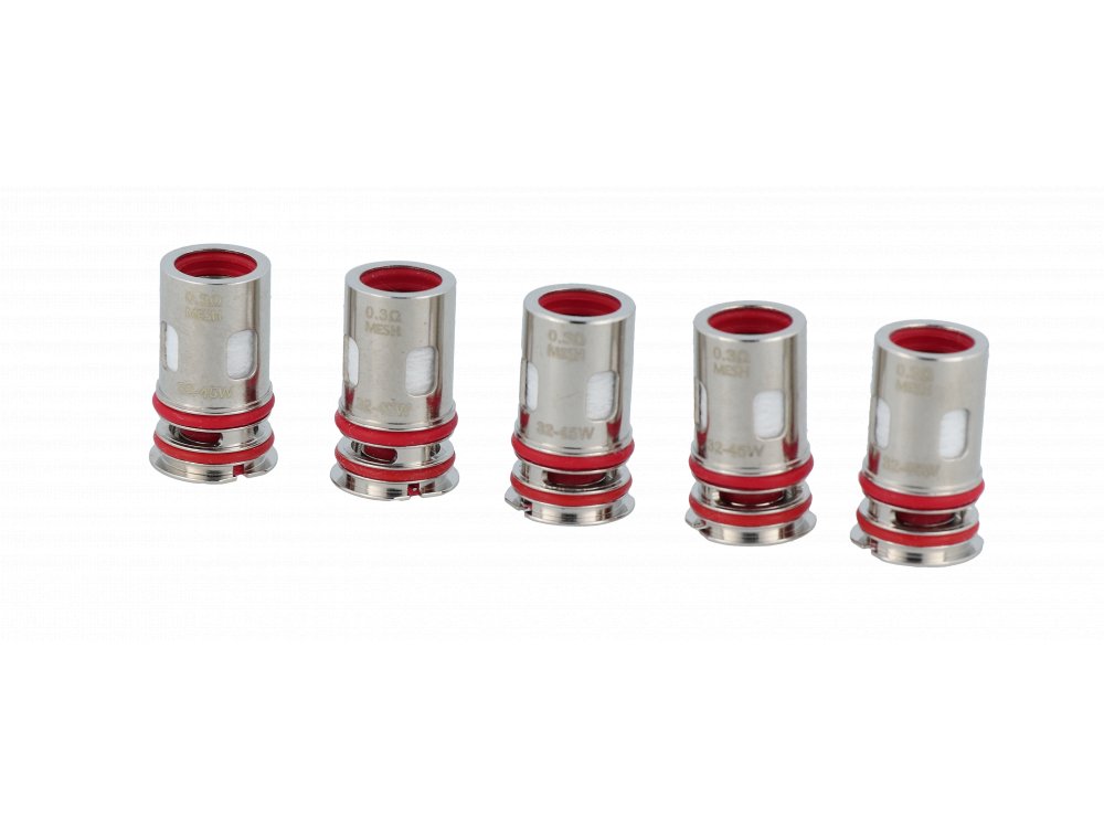 Vaporesso - GTX - Mesh Heads 0,8 Ohm / 0,6 Ohm / 0,3 Ohm / 0,2 Ohm (5 Stück pro Packung) - 1er Packung 0,3 Ohm - Vapes4you