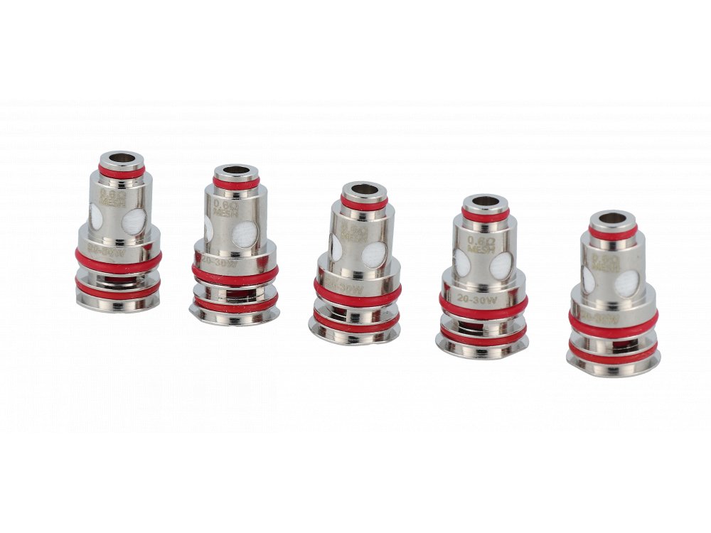 Vaporesso - GTX - Mesh Heads 0,8 Ohm / 0,6 Ohm / 0,3 Ohm / 0,2 Ohm (5 Stück pro Packung) - 1er Packung 0,6 Ohm - Vapes4you