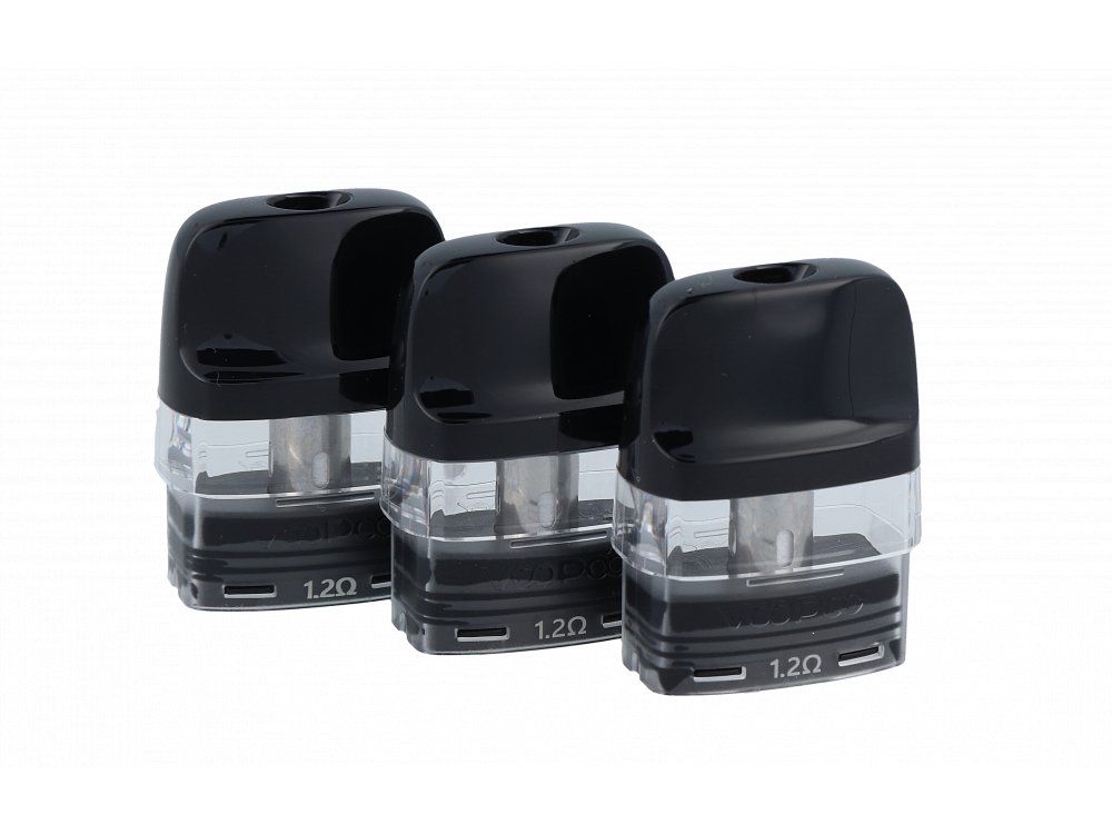 VooPoo - Drag Nano 2 - 2ml Pods mit Head 1,2 Ohm / 0,8 Ohm (3 Stück pro Packung) - 1er Packung 1,2 Ohm - Vapes4you