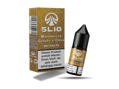 5LIQ - Marshmallow Cookies'n'Cream - 10ml Fertigliquid (Nikotinsalz) - Marshmallow Cookies'n'Cream 1er Packung - Vapes4you