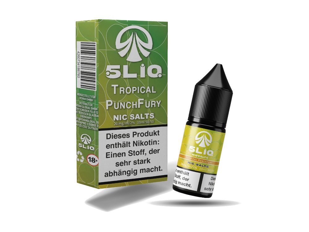 5LIQ - Tropical Punchfury - 10ml Fertigliquid (Nikotinsalz) - Tropical Punchfury 1er Packung - Vapes4you
