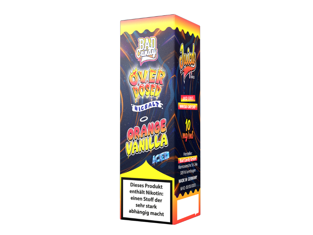 Bad Candy Liquids - Juicd - Orange Vanilla - 10ml Fertigliquid (Nikotinsalz)