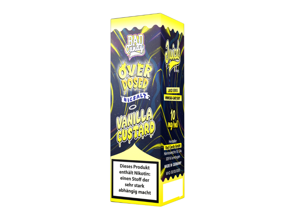 Bad Candy Liquids - Juicd - Vanilla Custard - 10ml Fertigliquid (Nikotinsalz)