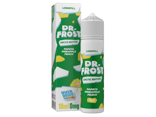 Dr. Frost - Arctic Edition - Papaya Pineapple Peach - Longfill Aroma 10ml (60ml Flasche)