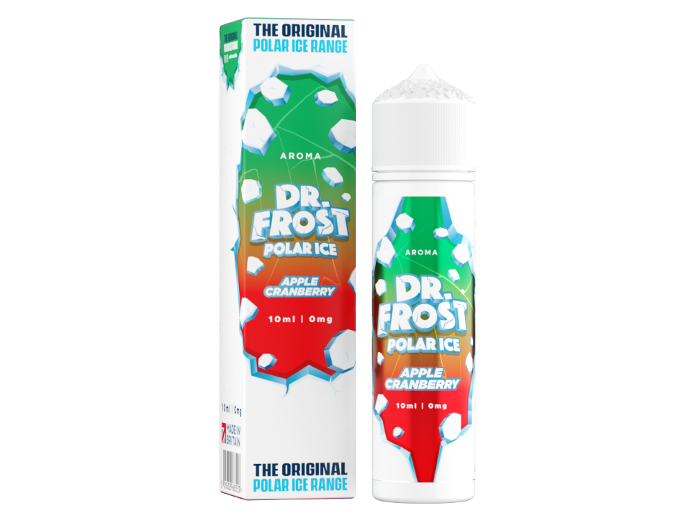 Dr. Frost - Polar Ice Vapes - Apple Cranberry - Longfill Aroma 10ml (60ml Flasche)