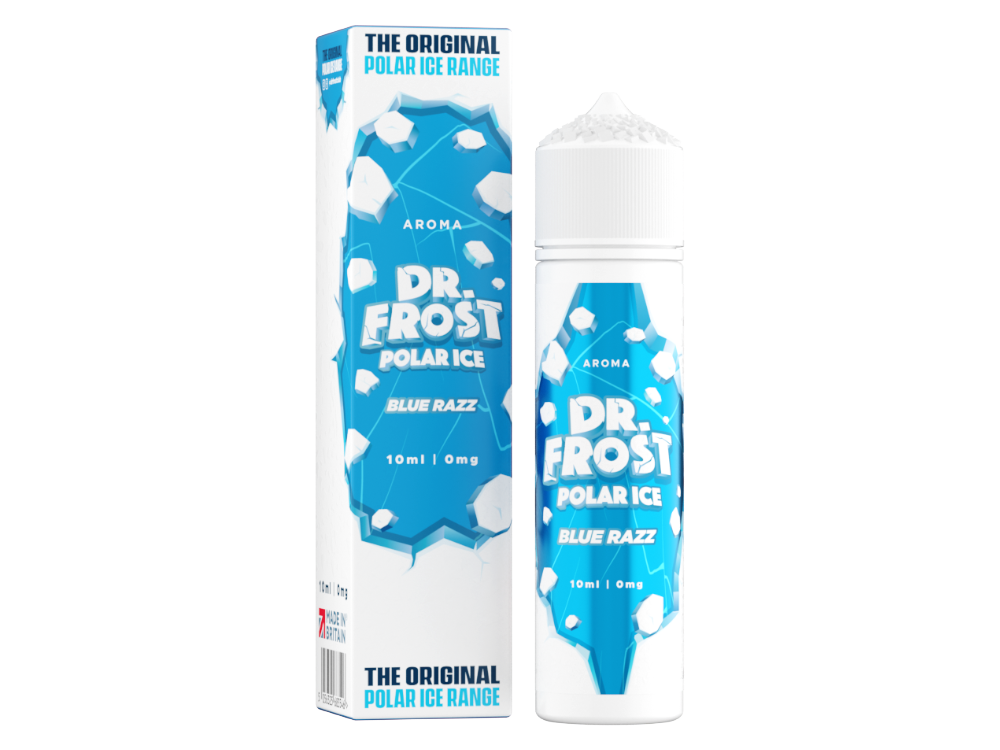 Dr. Frost - Polar Ice - Blue Razz - Longfill Aroma 10ml (60ml Flasche)