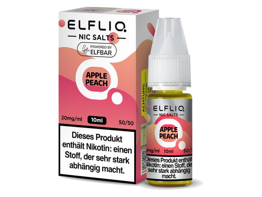 ELFLIQ - Apple Peach - 10ml Fertigliquid (Nikotinsalz)