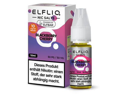 ELFLIQ - Blackberry Cherry - 10ml Fertigliquid (Nikotinsalz)
