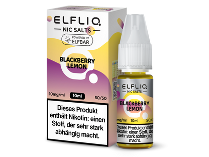 ELFLIQ - Blackberry Lemon - 10ml Fertigliquid (Nikotinsalz)