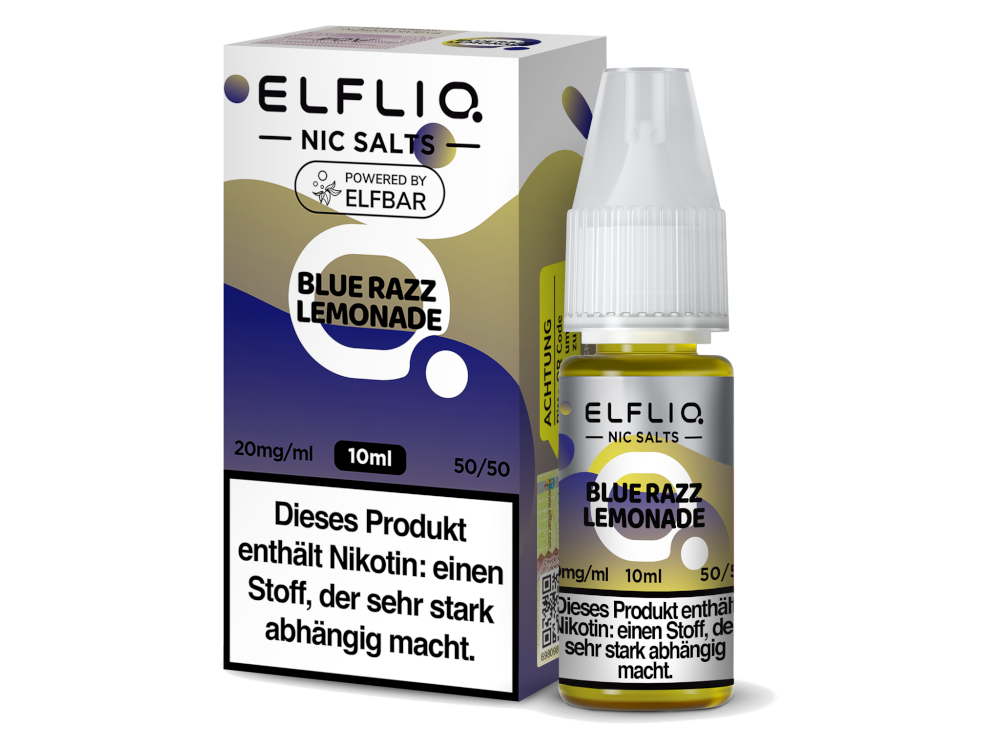 ELFLIQ - Blue Razz Lemonade - 10ml Fertigliquid (Nikotinsalz)
