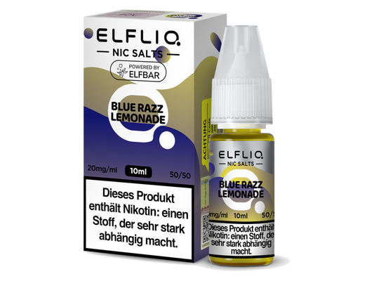 ELFLIQ - Blue Razz Lemonade - 10ml Fertigliquid (Nikotinsalz)