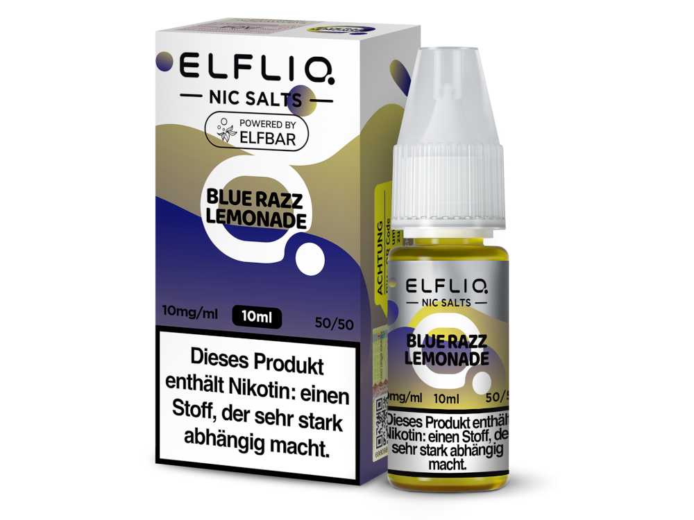 ELFLIQ - Blue Razz Lemonade - 10ml Fertigliquid (Nikotinsalz)