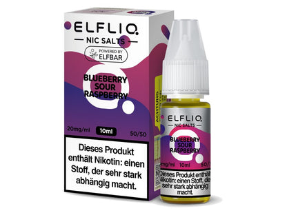 ELFLIQ - Blueberry Sour Raspberry - 10ml Fertigliquid (Nikotinsalz)