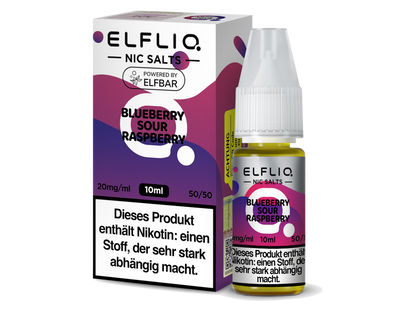 ELFLIQ - Blueberry Sour Raspberry - 10ml Fertigliquid (Nikotinsalz)