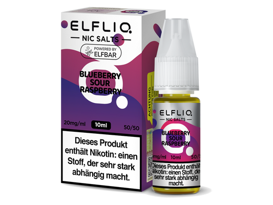 ELFLIQ - Blueberry Sour Raspberry - 10ml Fertigliquid (Nikotinsalz)