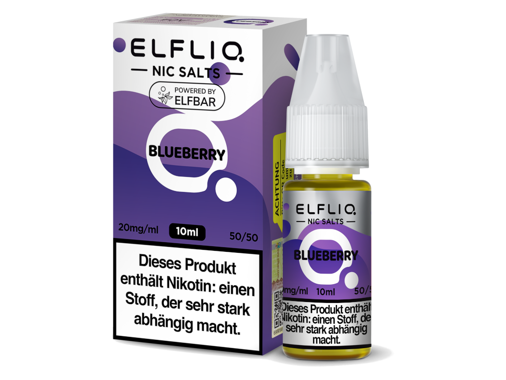 ELFLIQ - Blueberry - 10ml Fertigliquid (Nikotinsalz)