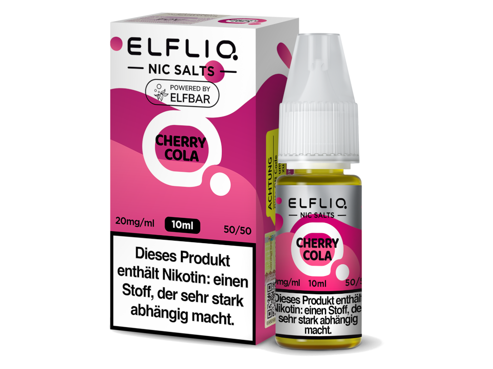 ELFLIQ - Cherry Cola - 10ml Fertigliquid (Nikotinsalz)